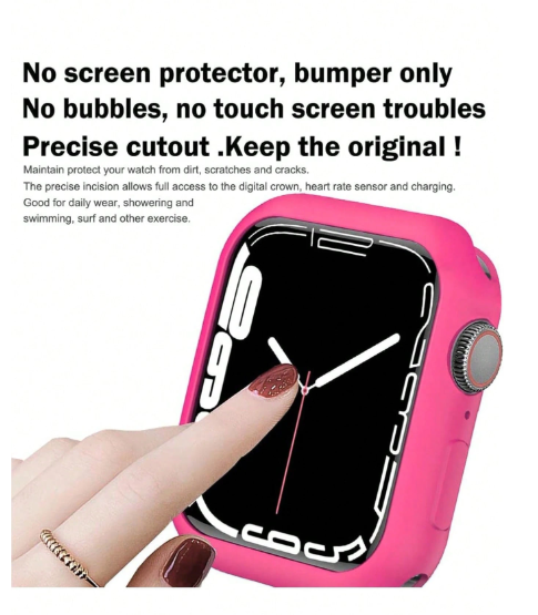 Casual Soft Silicone Watch Case