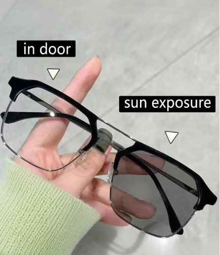 Double-Bridge Fashion Glasses