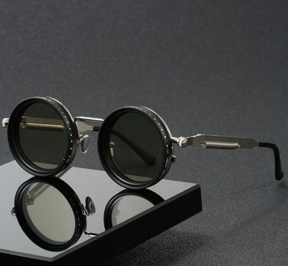 Retro Solid Color Fashion Glasses