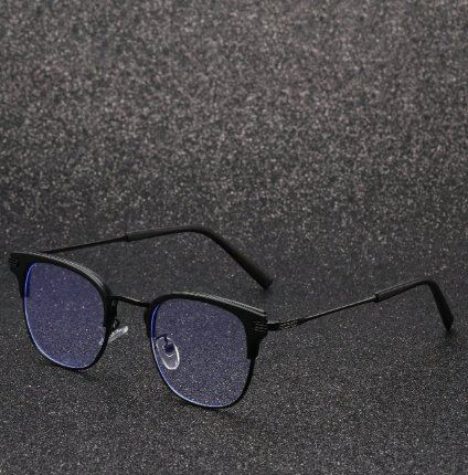 Vintage Style Transparent Lens Glasses