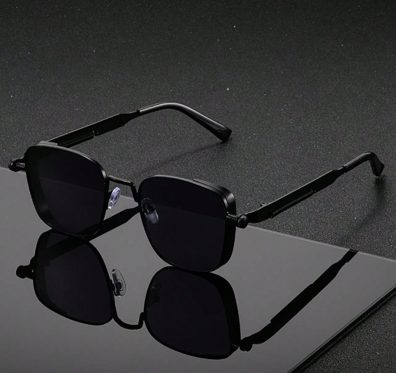 Metal Spring Punk Eyeglasses