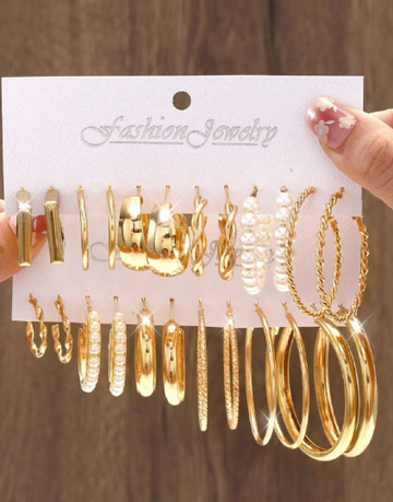 Bohemian Style Women Metal Earrings