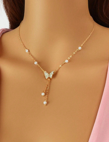 French Minimalist Silver Chain Necklace