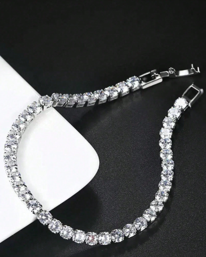 Hip-Hop Diamond Bracelet