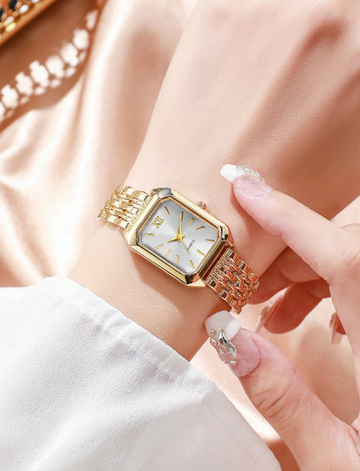 Women's Fashion Casual Square Dial Watch