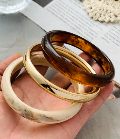 Set Elegant Retro Bangle Bracelets