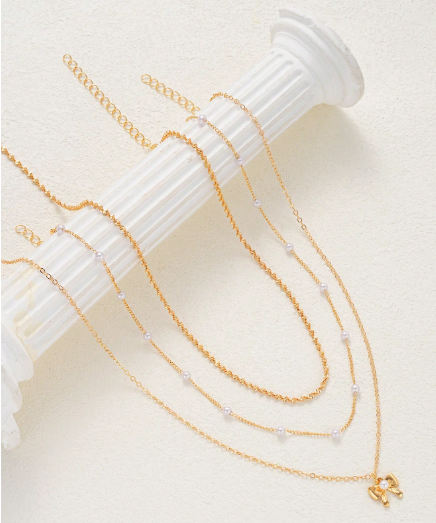 Y-Shaped Necklace Set