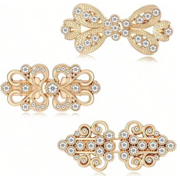 Crystal Sweater Clips