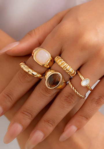 Retro Ring Set