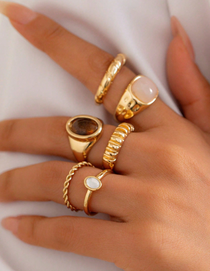 Retro Ring Set