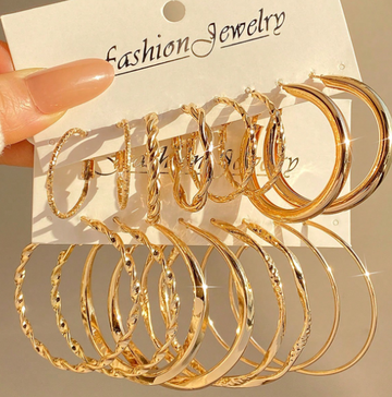 Twist Hoop Earrings
