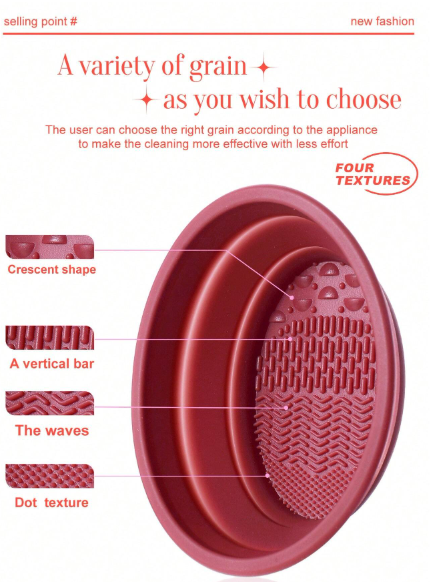 Makeup Brush Cleaner Bowl