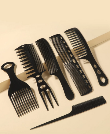 Plain Hair Comb Set