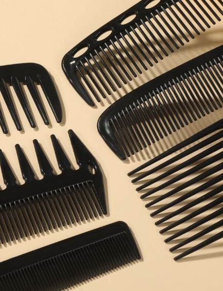 Plain Hair Comb Set