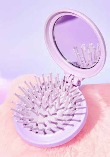 Folding Comb With Mirror