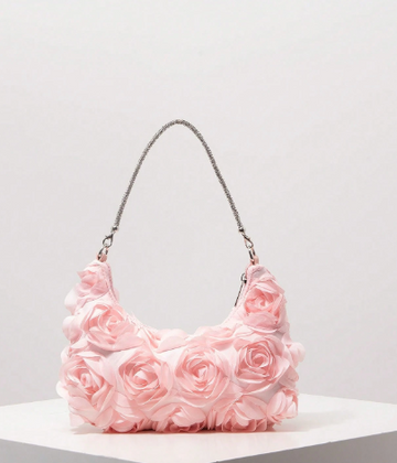 Rose Flower Shoulder Bag